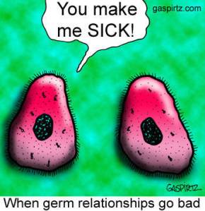 germ relationship go bad